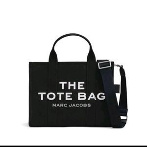 Marc Jacobs Black Tote with White Accents